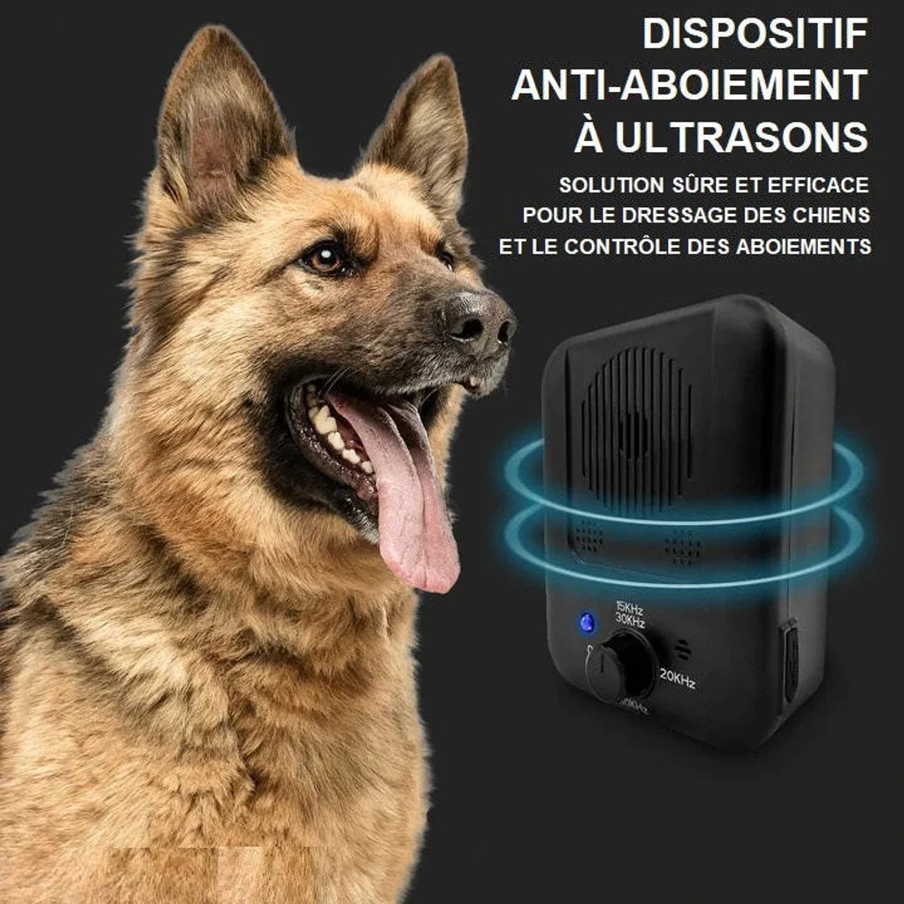 Dispositif Anti-Aboiement à Ultrasons